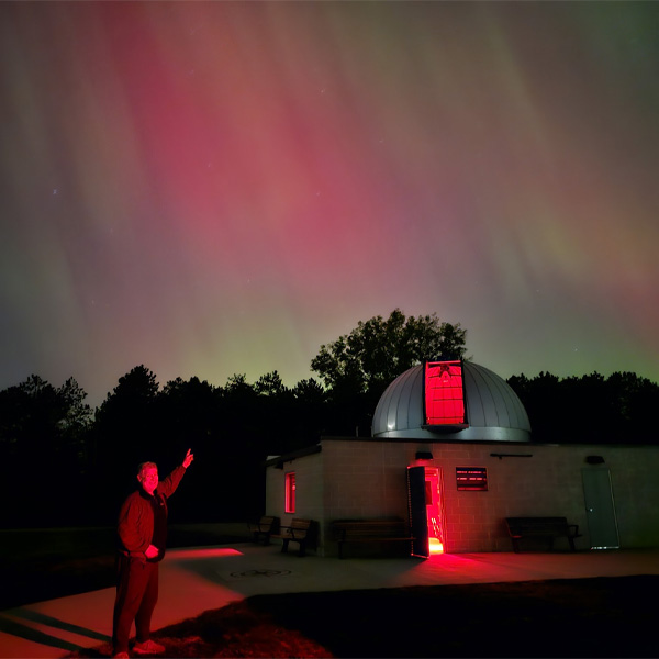 A closer look at the night sky