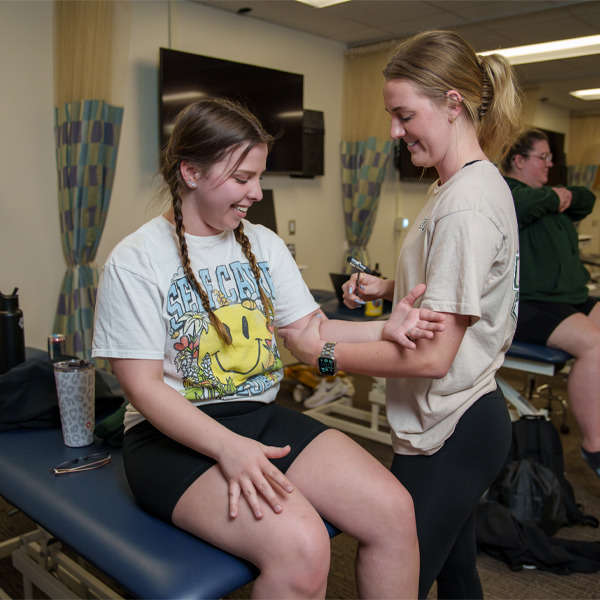 Teaching the art and science of recovery: Delta's physical therapist assistant program